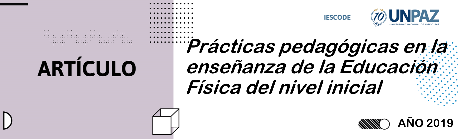 Prácticas pedagógicas en la enseñanza de la Educación Física del nivel inicial