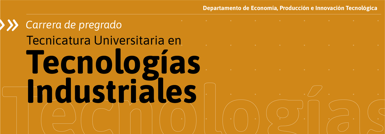 Portada de Tecnologías Industriales