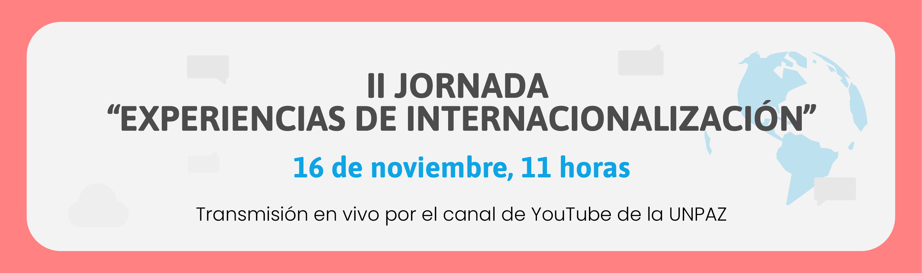 II Jornadas Experiencias de Internacionalización UNPAZ
