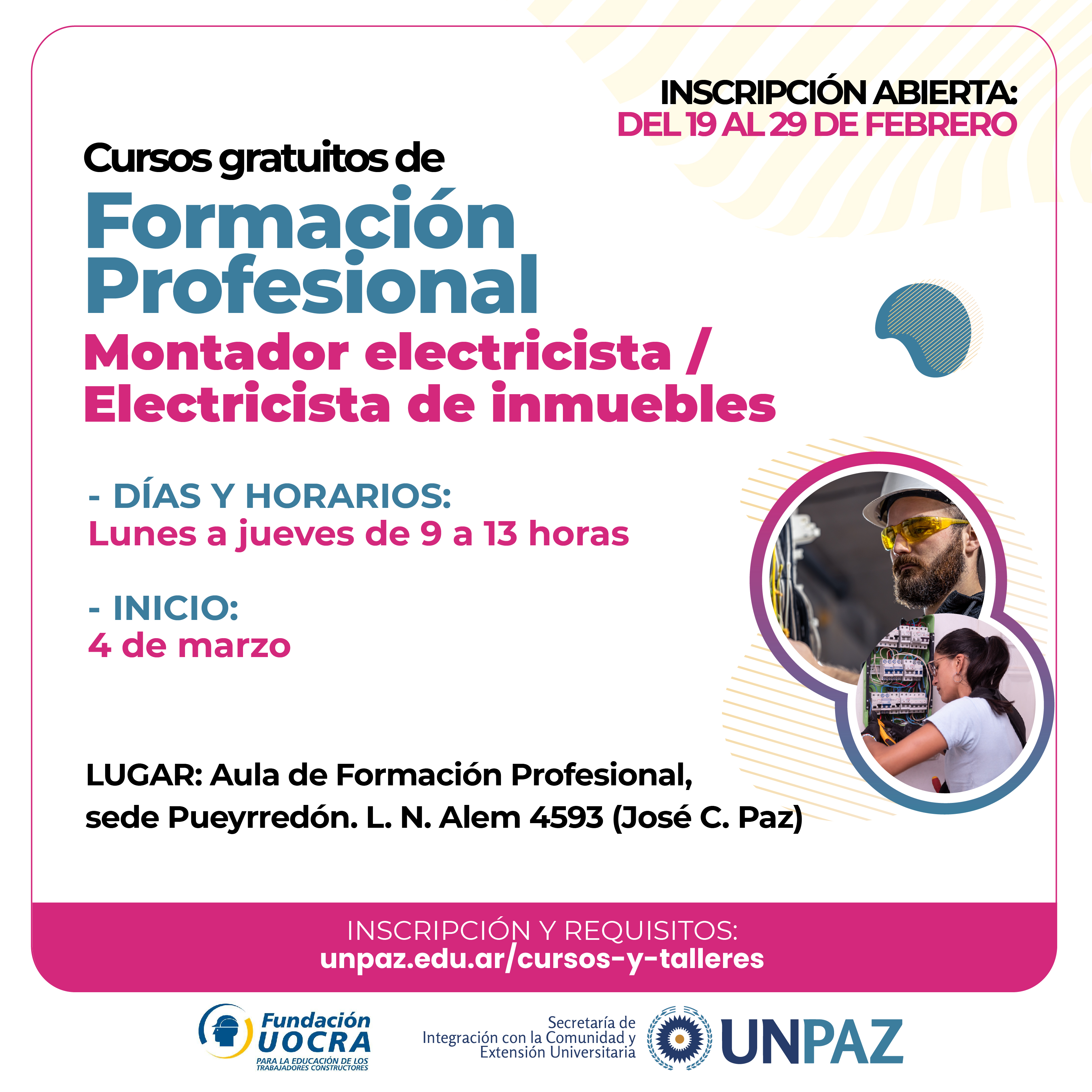 Cursos de Formación Profesional