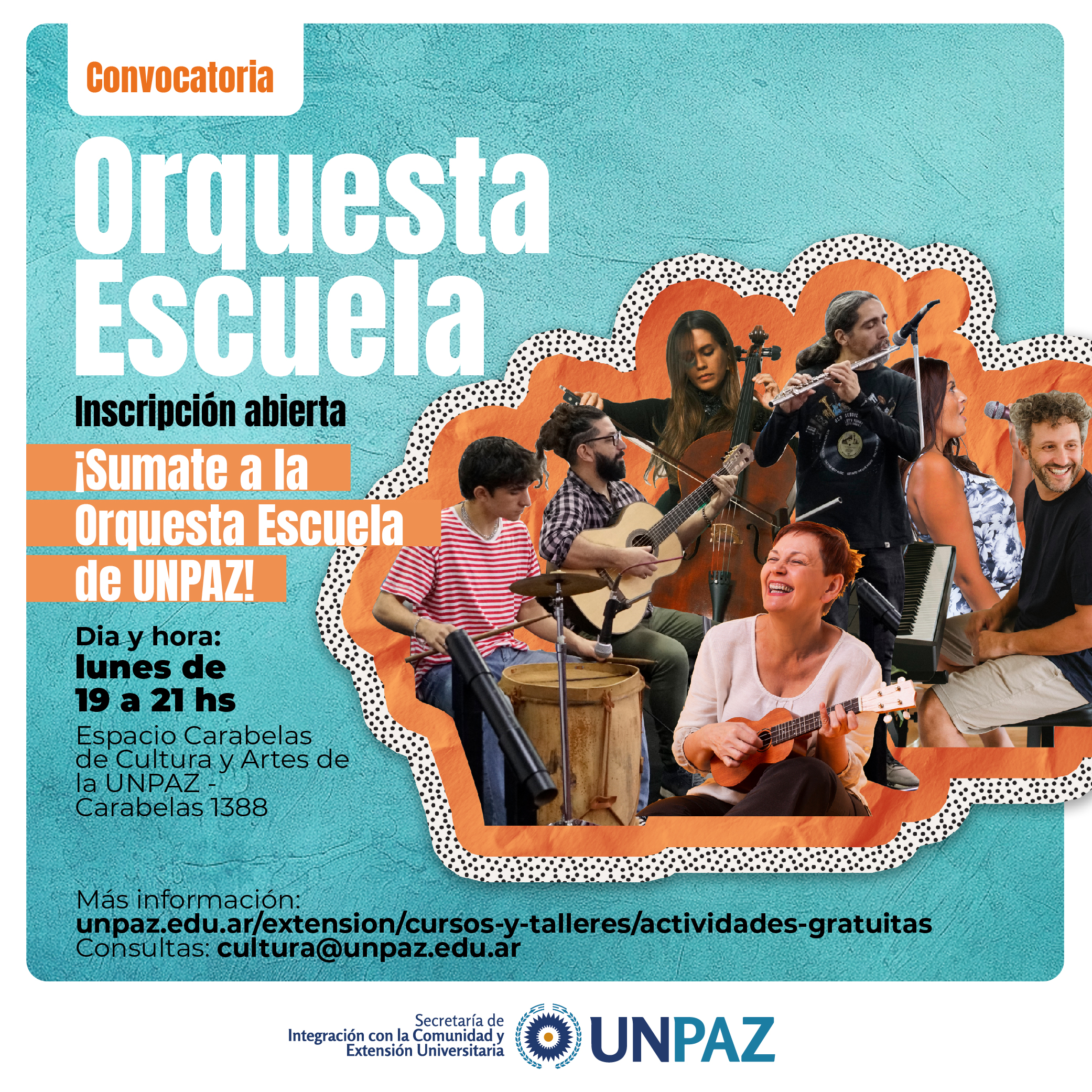 Convocatoria a Orquesta Escuela - UNPAZ