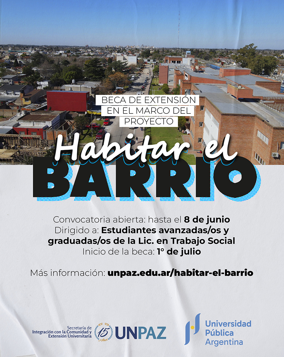 ACTA N° 05/2025 DE ADMISIBILIDAD: BECA PEU: “HABITAR EL BARRIO”