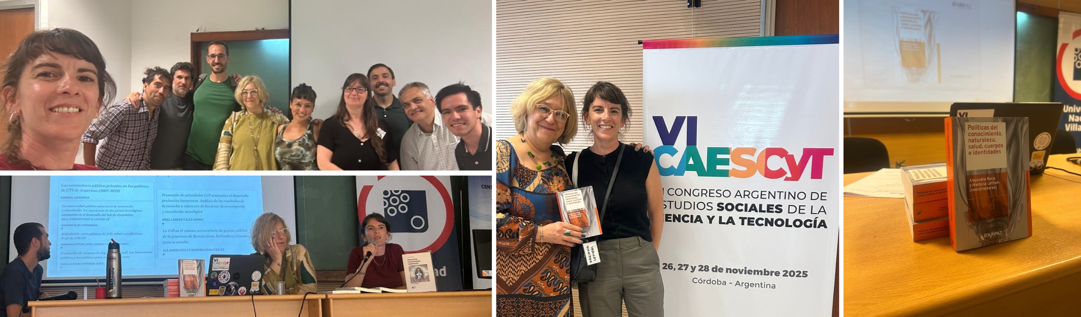 Equipos de investigación de la UNPAZ participaron del VI Congreso Argentino de Estudios Sociales de la Ciencia y la Tecnología