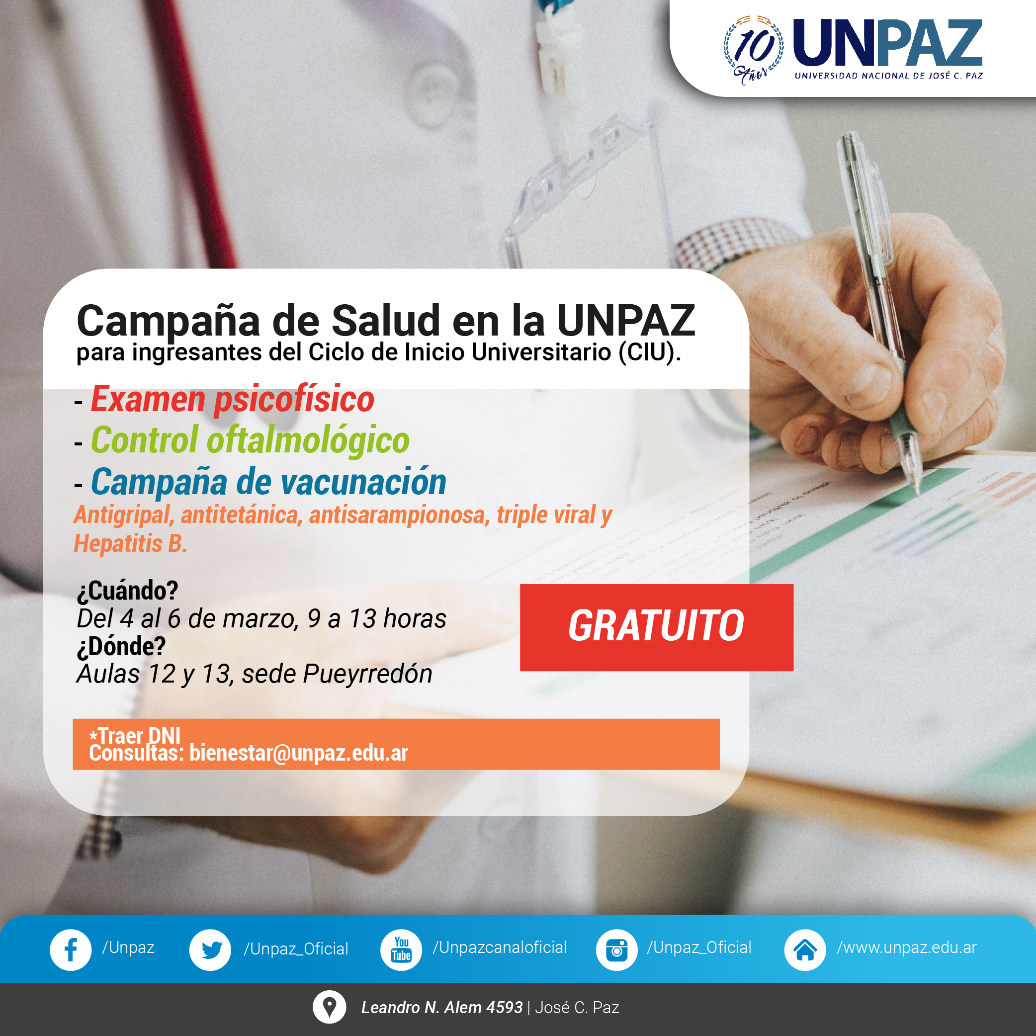 Campaña de salud