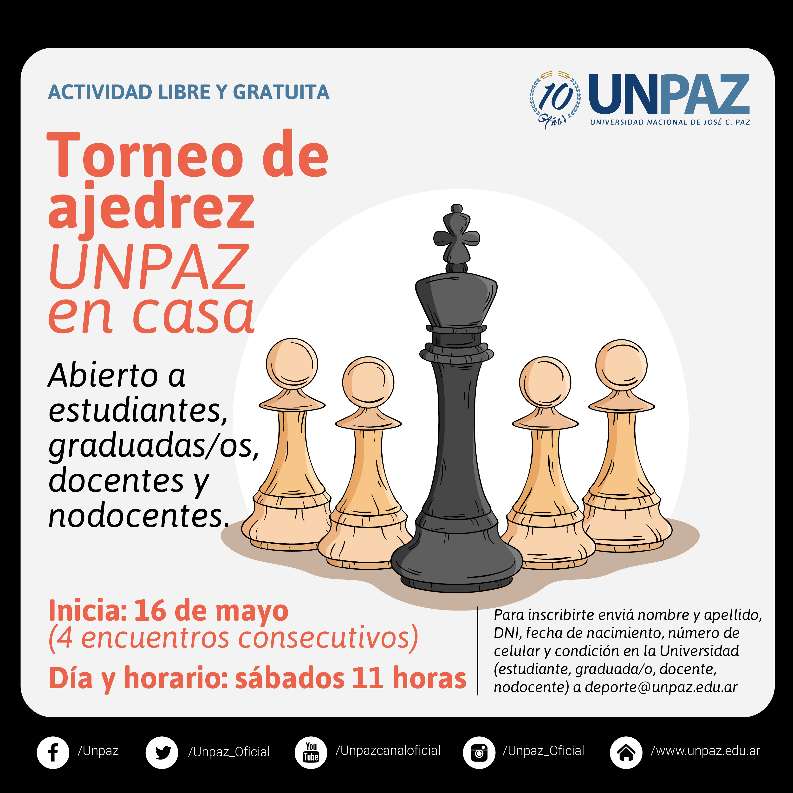 Torneo "UNPAZ en casa"