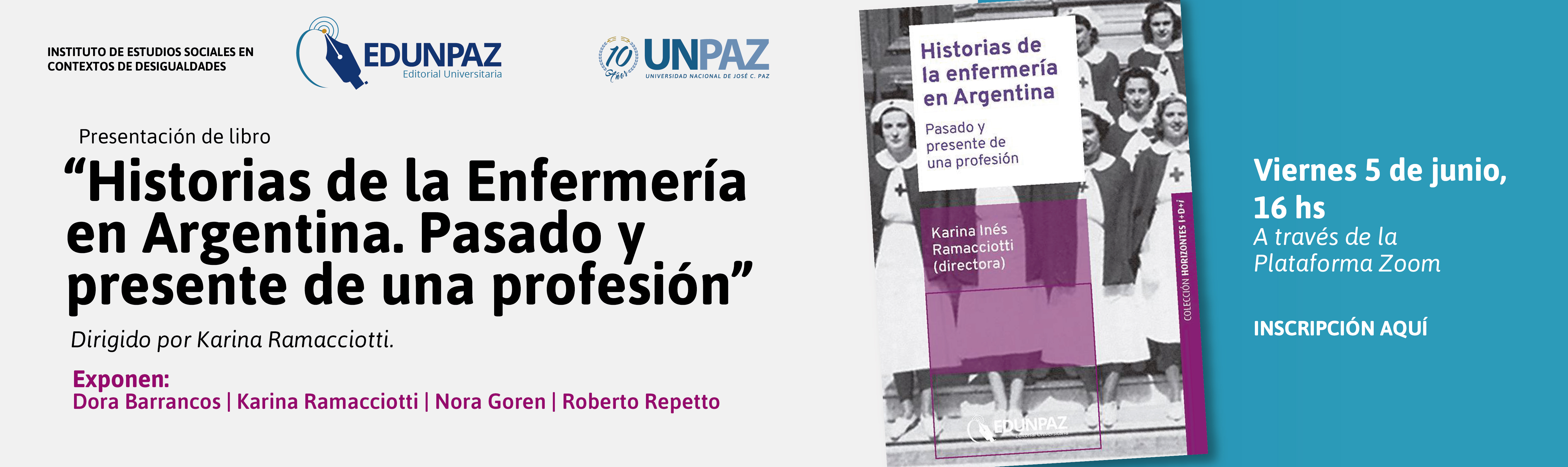 Presentación de libro "Historias de la enfermería en Argentina"