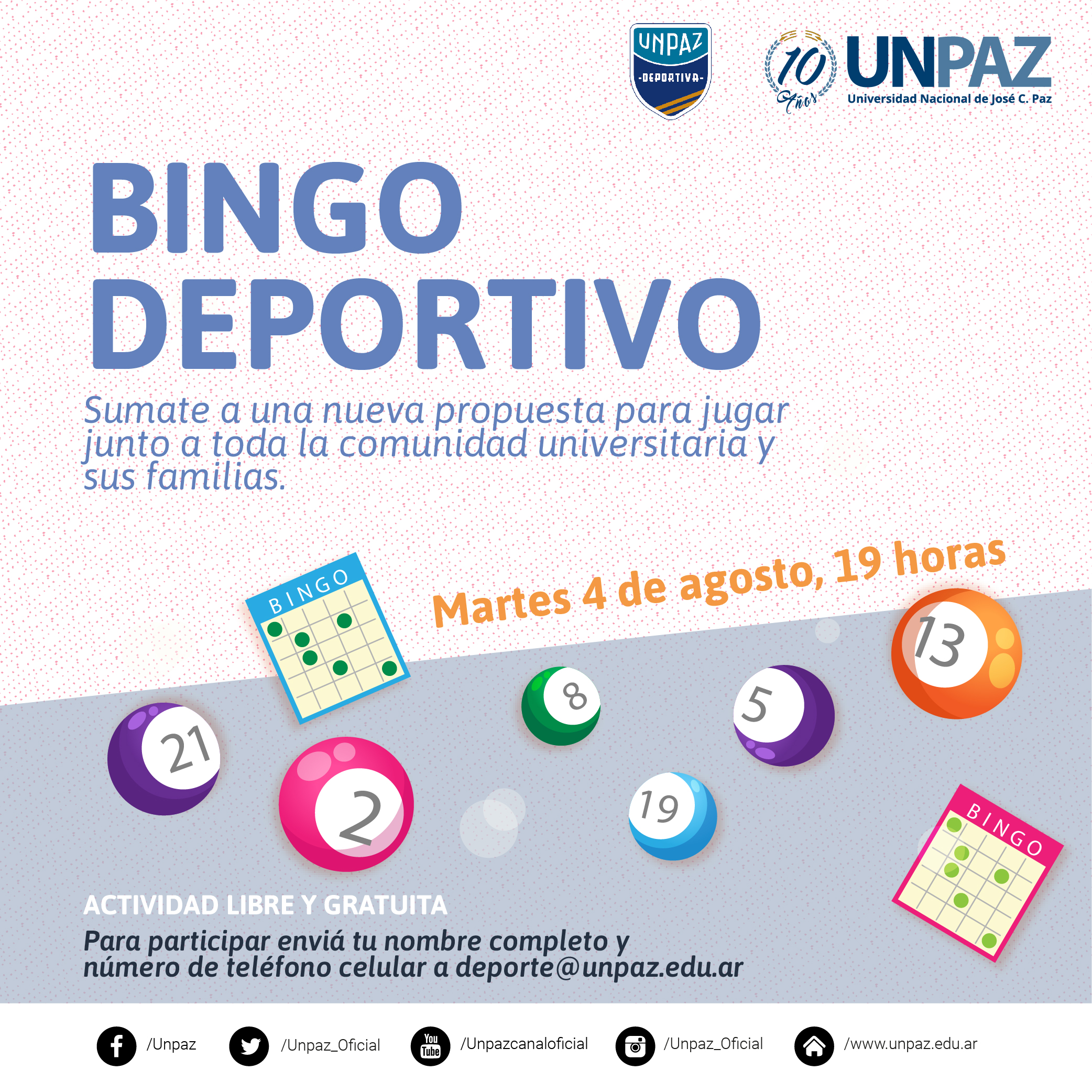 Bingo deportivo