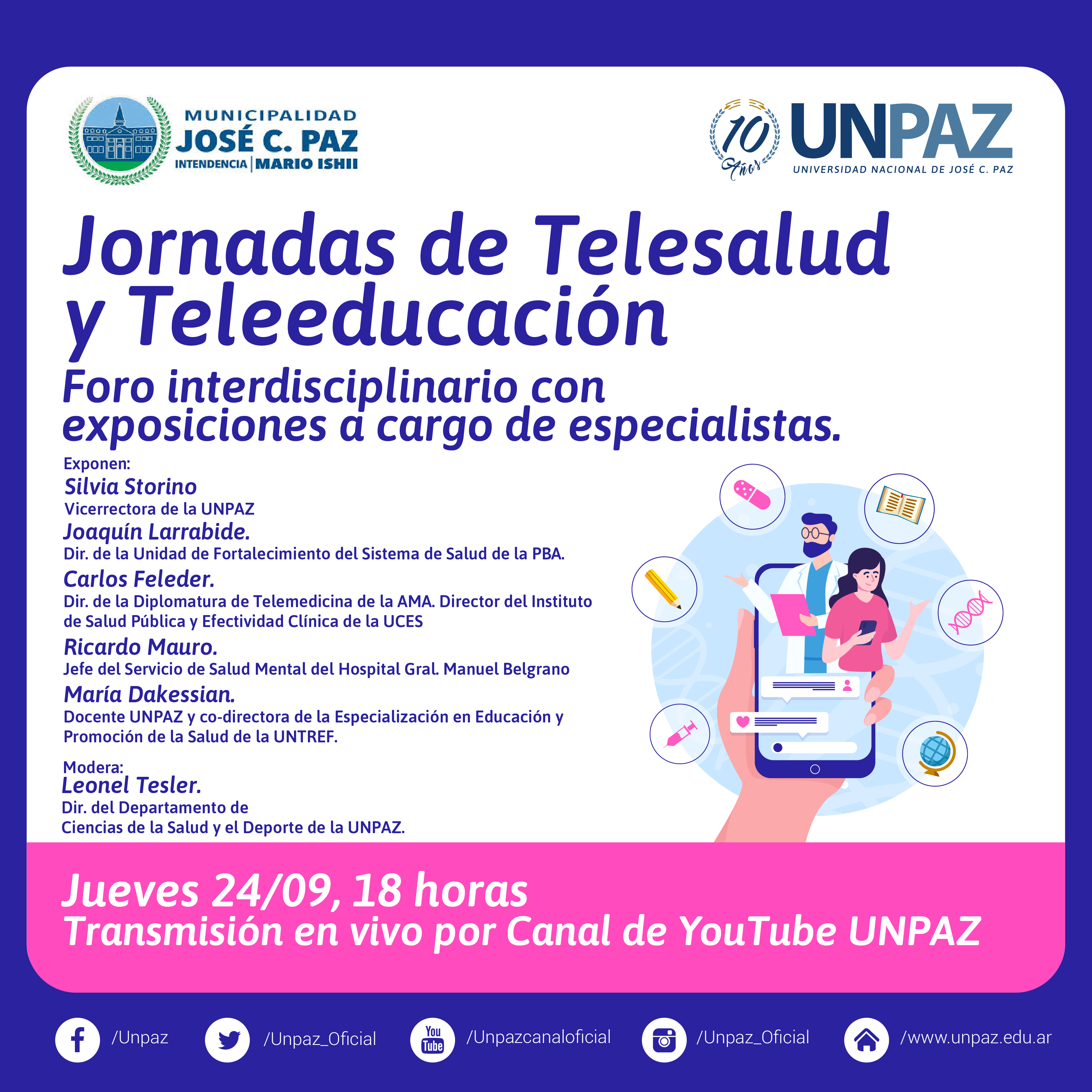 Jornadas de Telemedicina y Teleeducación