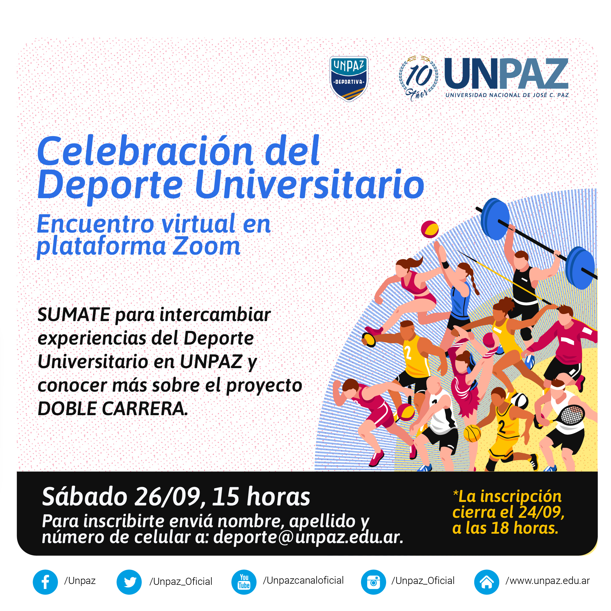 Celebración del Deporte Universitario