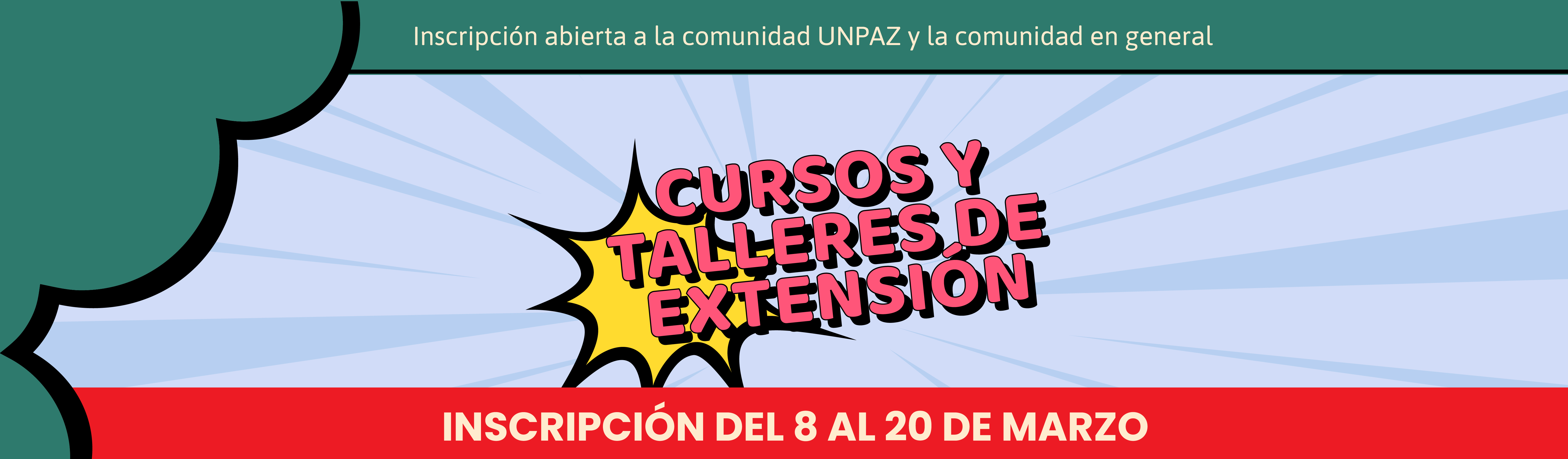 Cursos y talleres de extensión