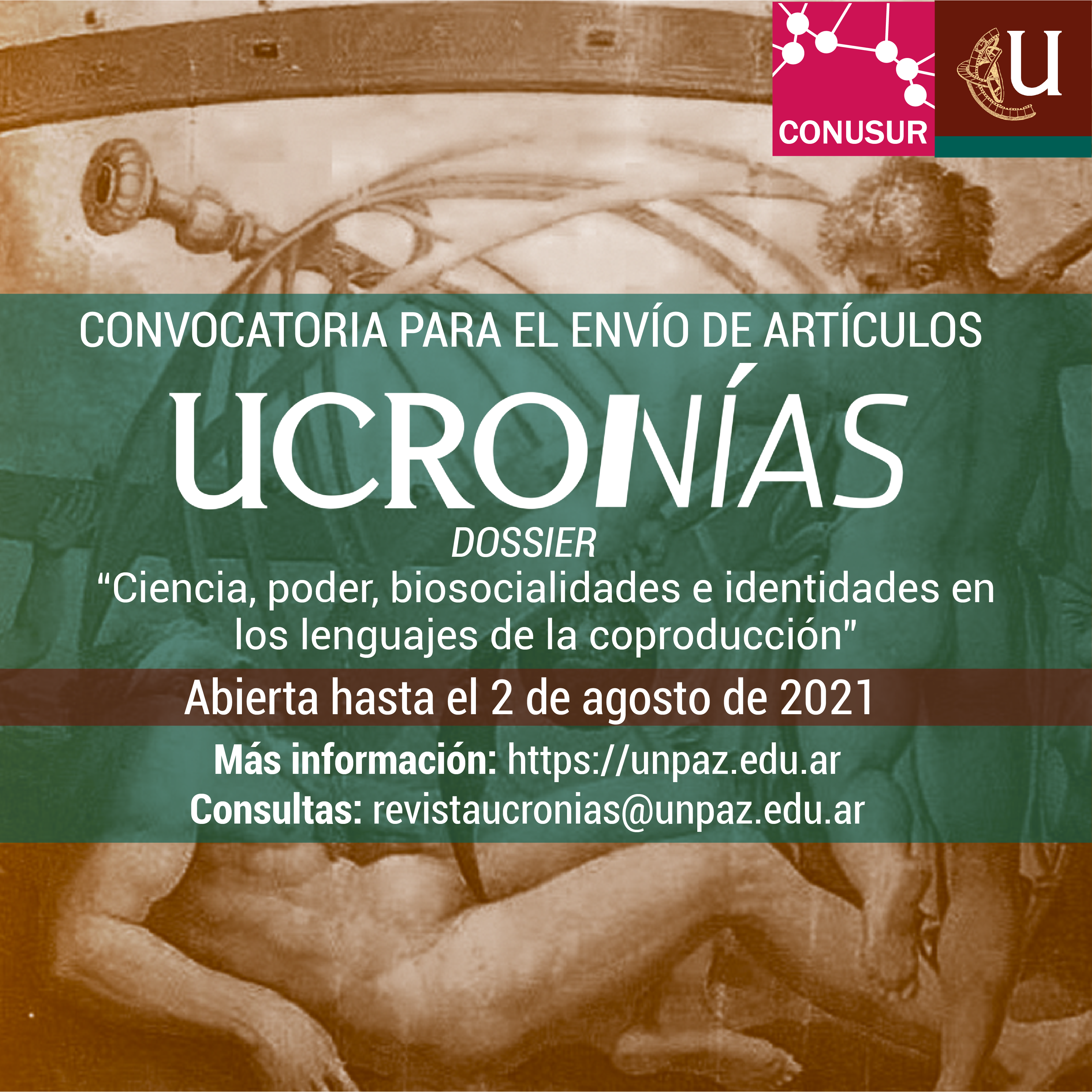 Convocatoria UCRONÍAS