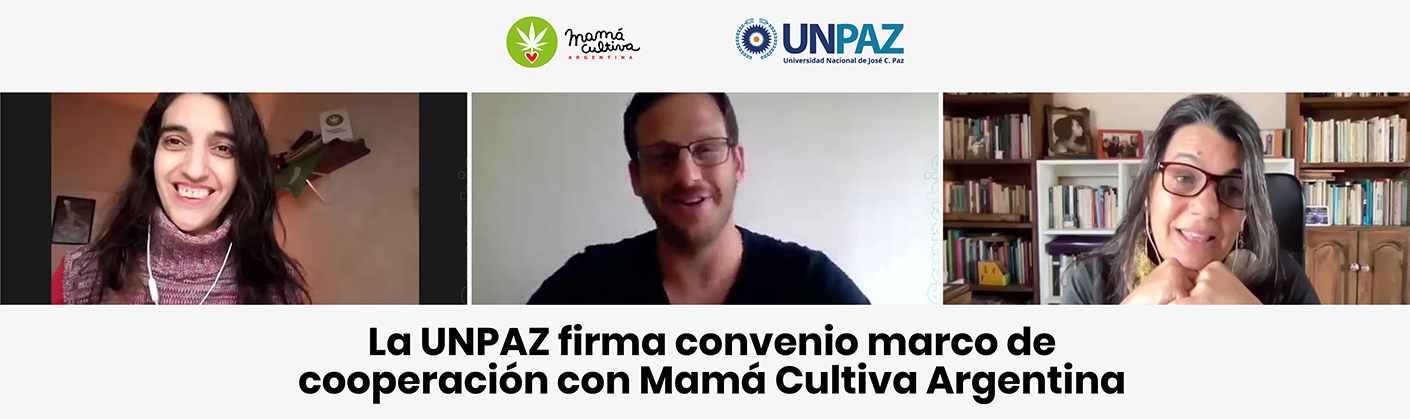 Firma de convenio con Mamá Cultiva Argentina