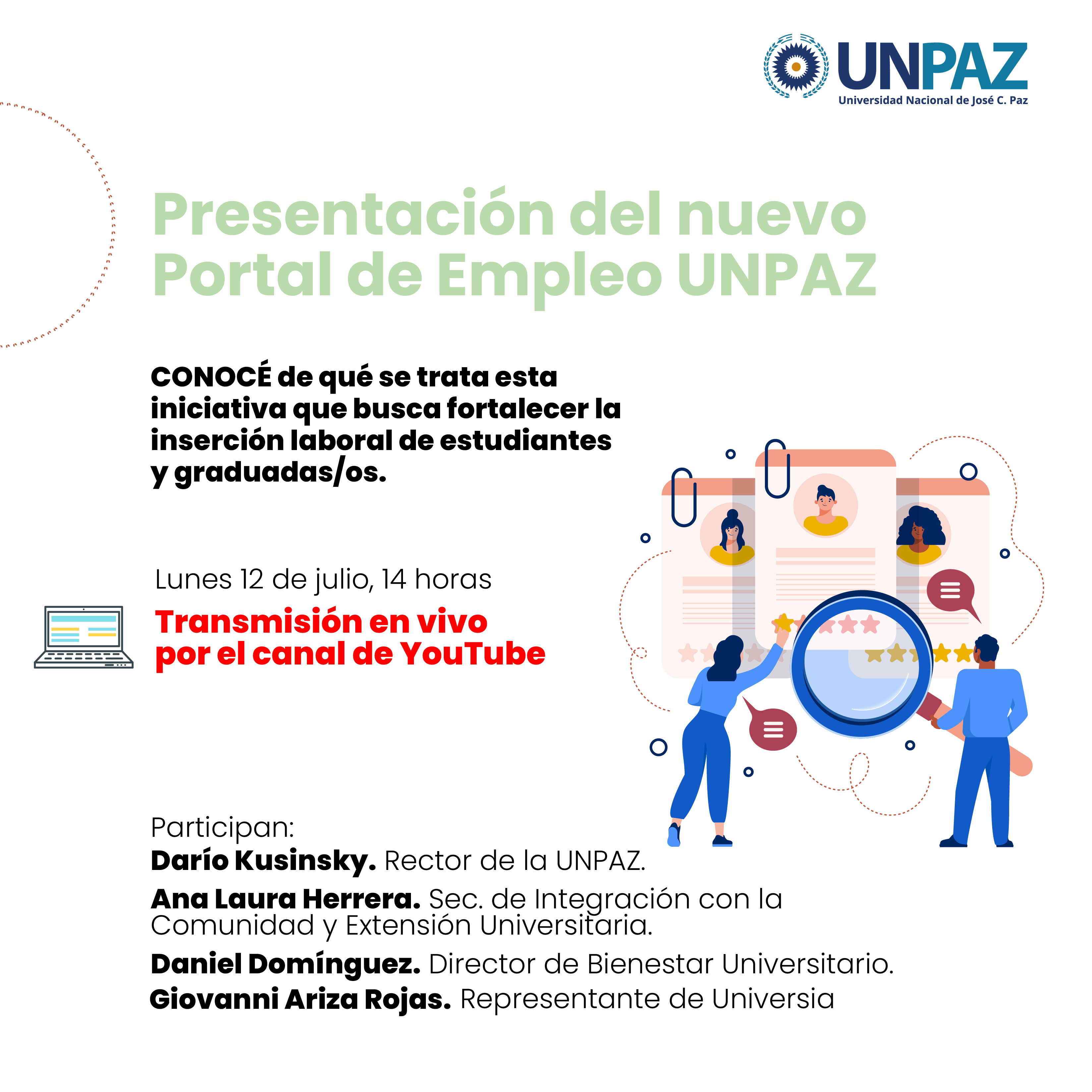 Presentación del Portal de Empleo