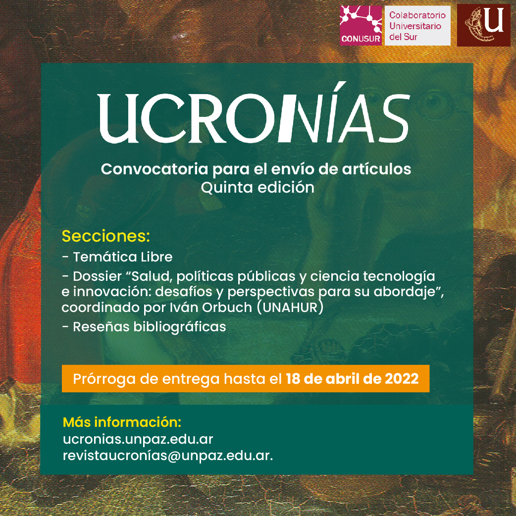 Convocatoria UCRONÍAS