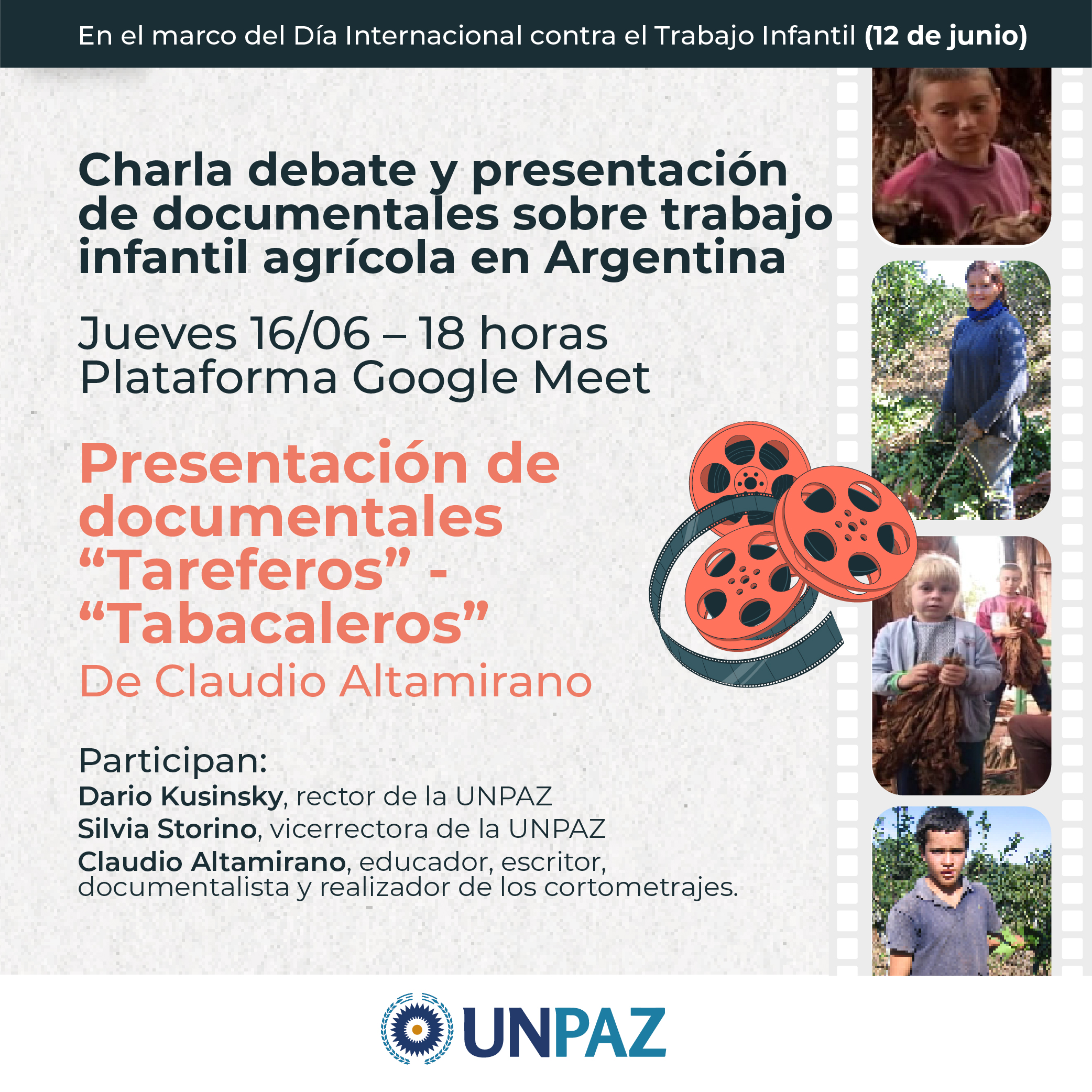 Presentación de documentales