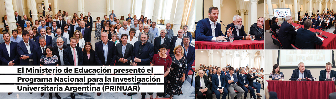 El Ministerio de Educación presentó el Programa Nacional para la Investigación Universitaria Argentina (PRINUAR)