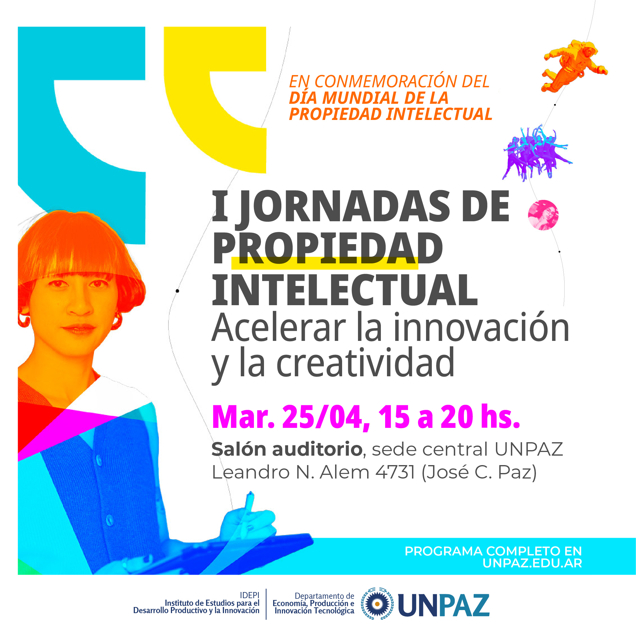 I Jornadas de Propiedad intelectual. Acelerar la innovación y la creatividad