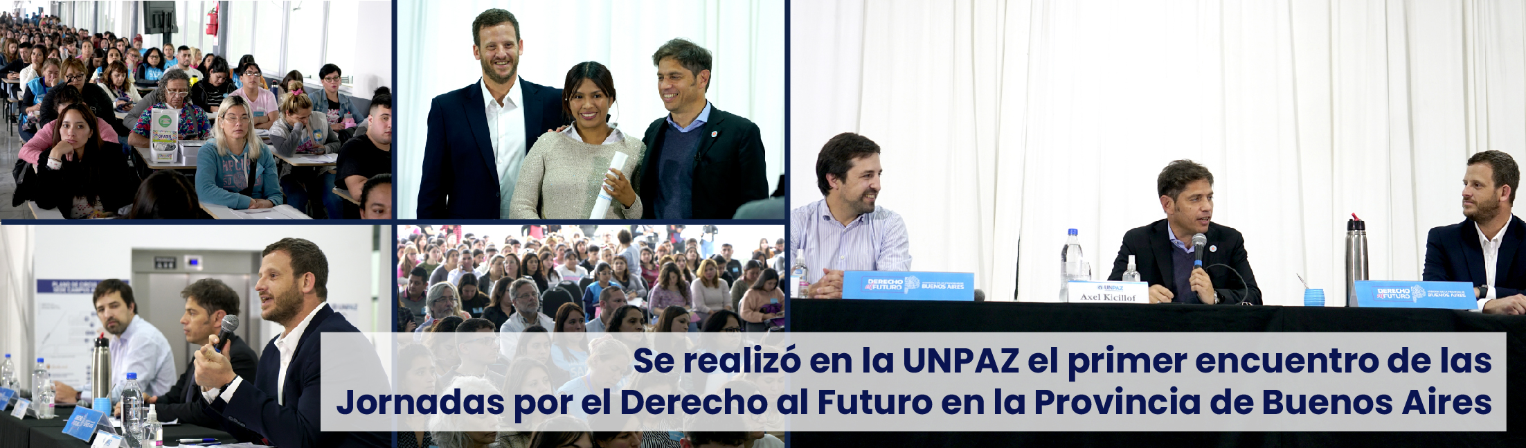 Se realizó en la UNPAZ el primer encuentro de las Jornadas por el Derecho al Futuro en la Provincia de Buenos Aires 