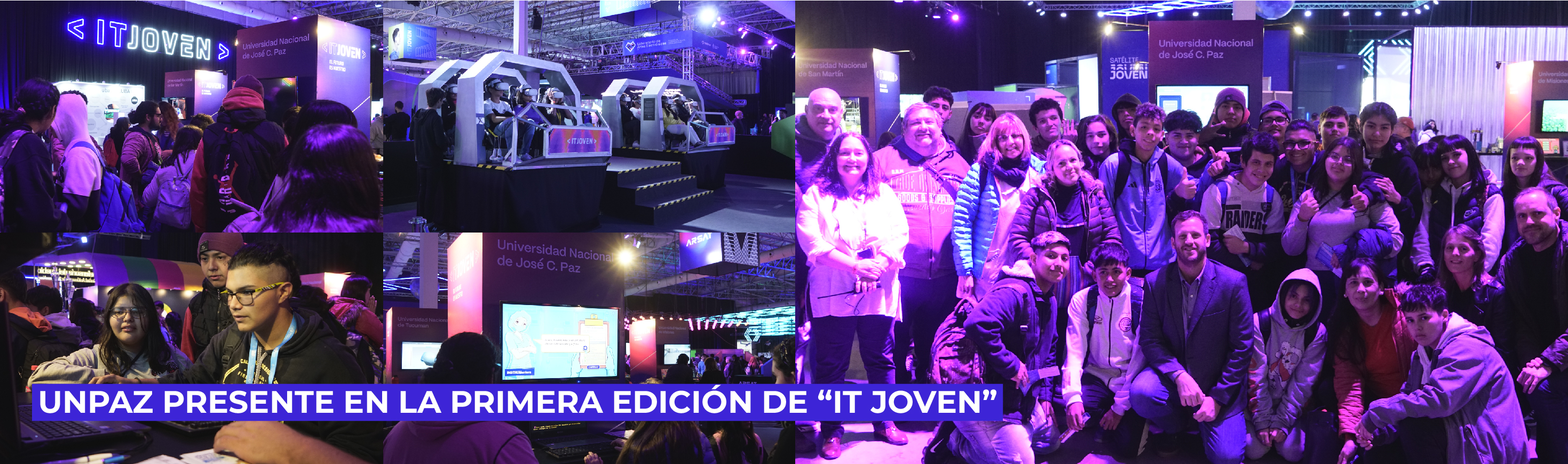 UNPAZ presente en la primera edición de “IT JOVEN”