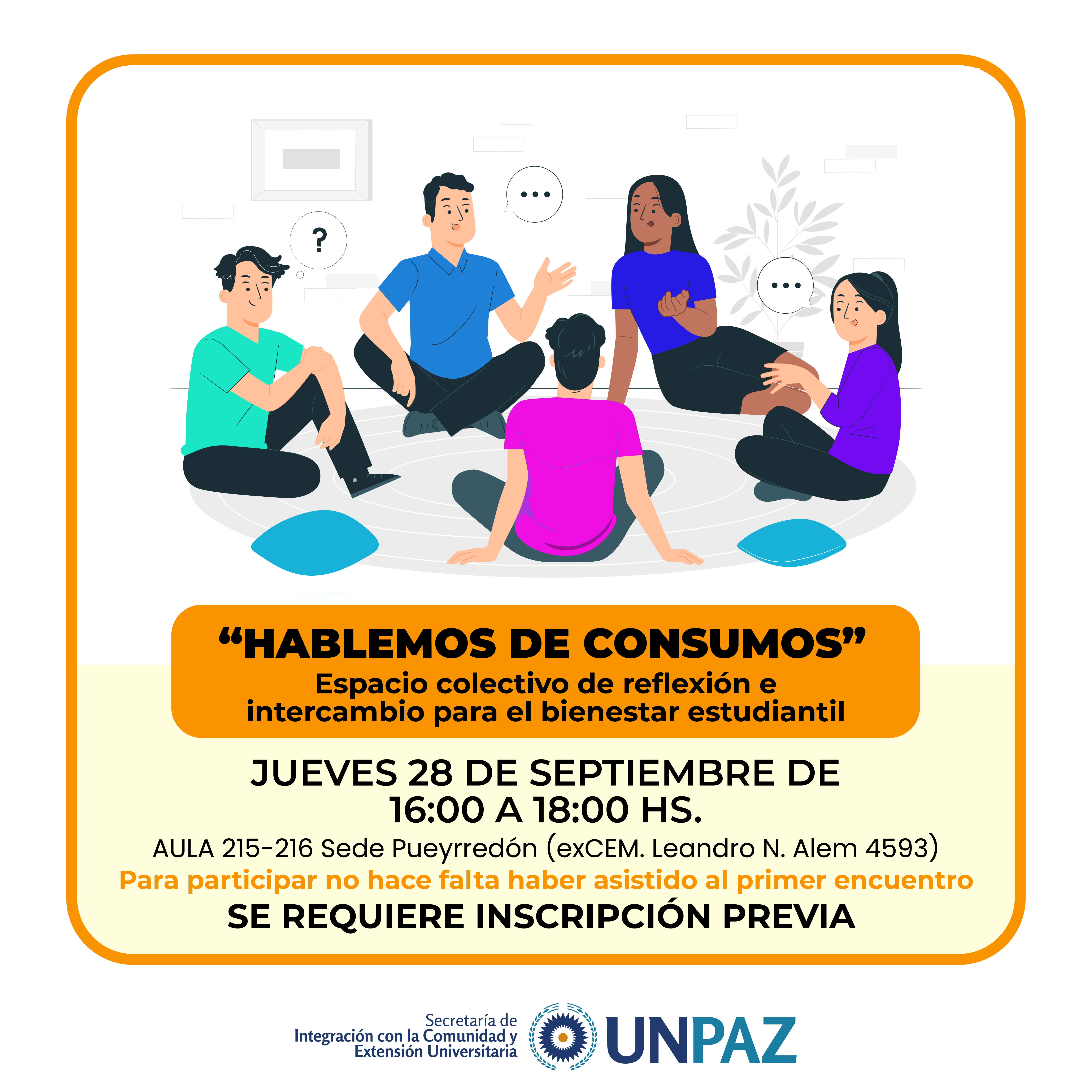 "HABLEMOS DE CONSUMOS" - UNPAZ