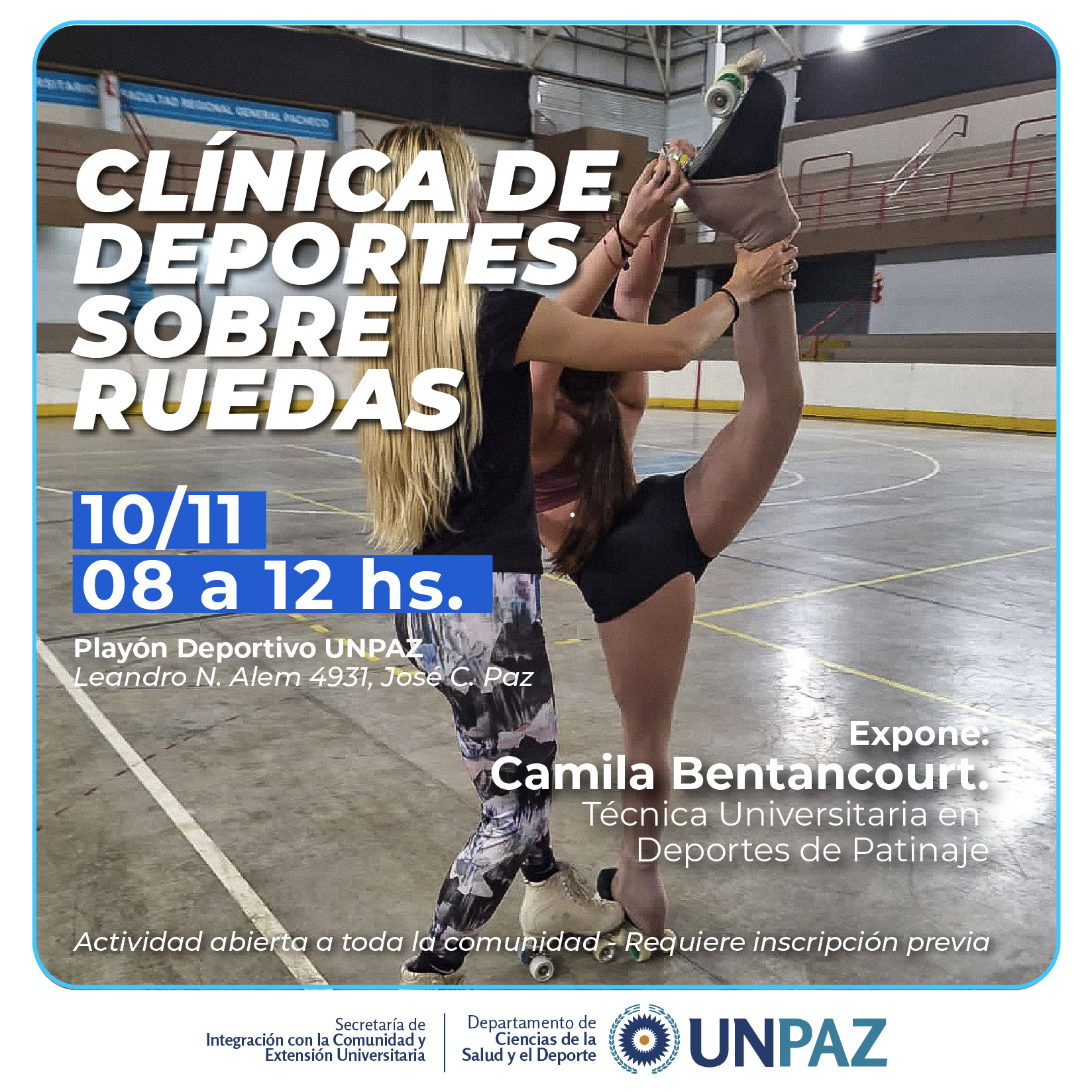 CLÍNICA DEPORTIVA DEPORTE SOBRE RUEDAS - UNPAZ