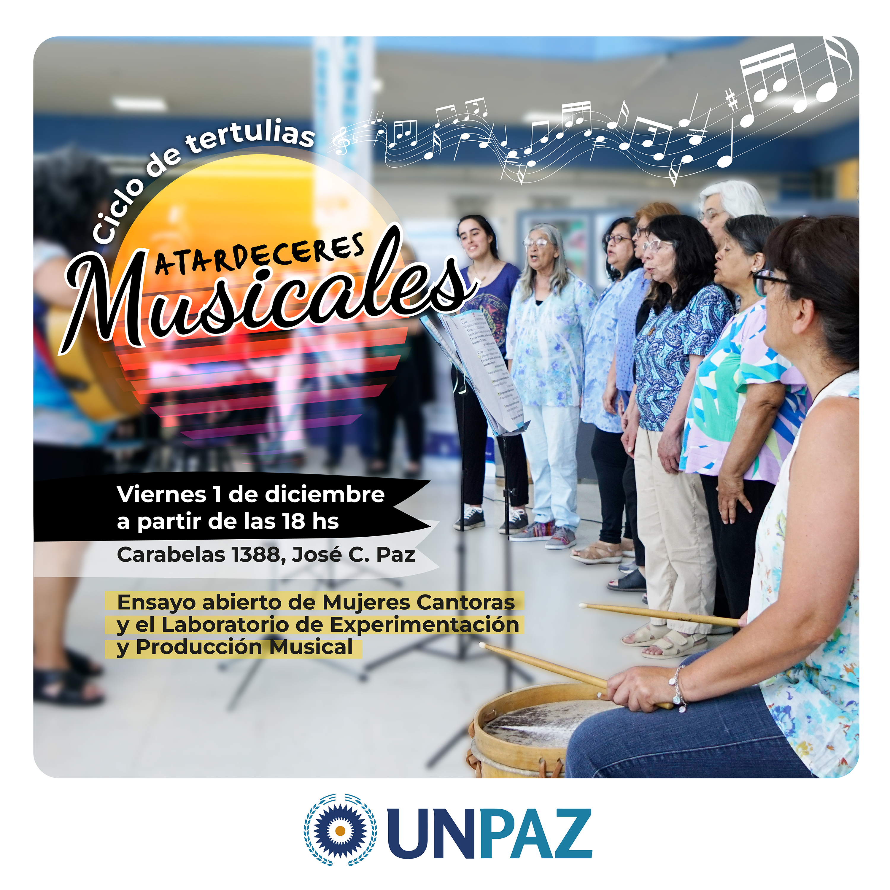 ATARDECERES MUSICALES - UNPAZ