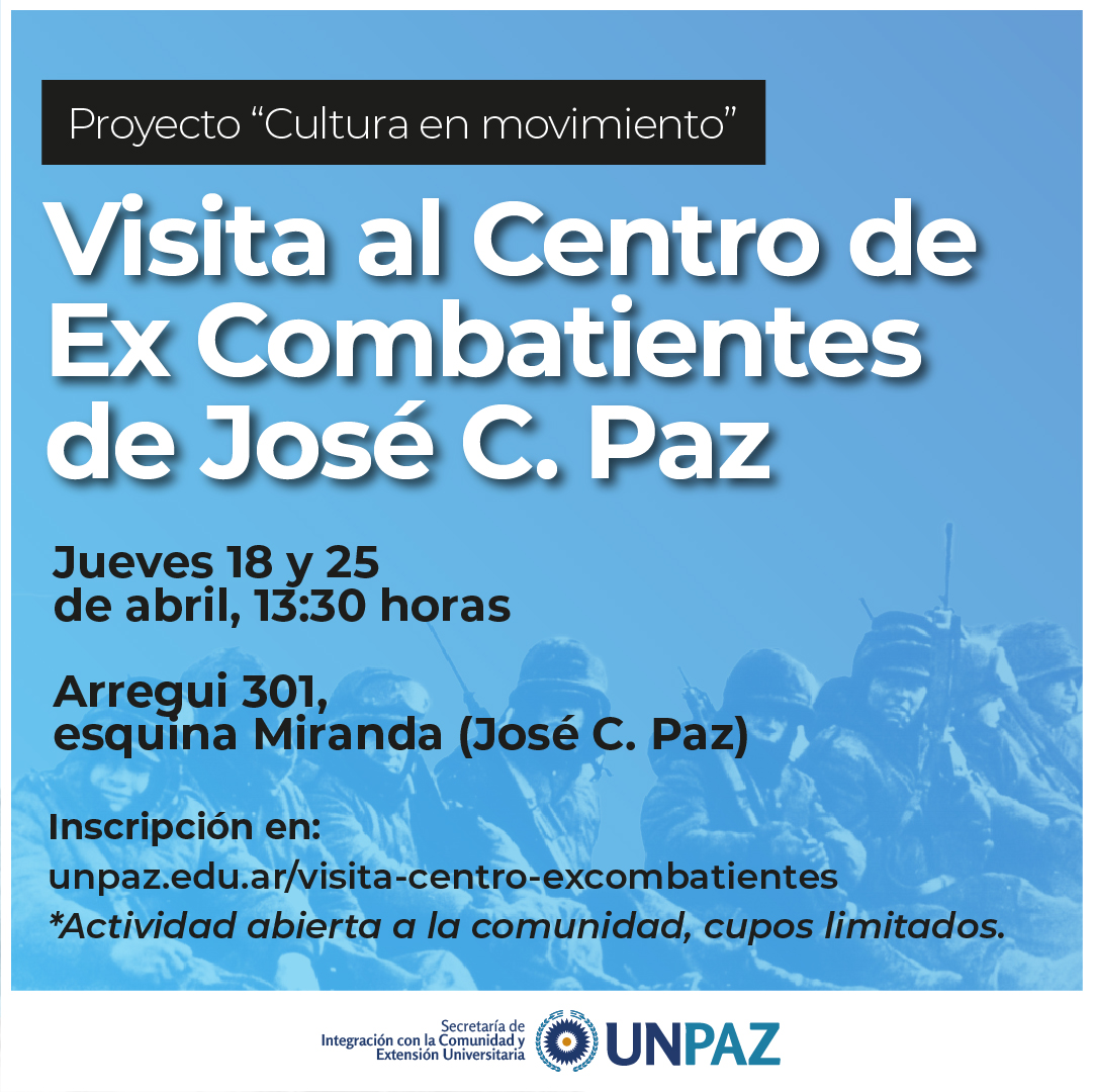 Conocé el Centro de Excombatientes de José C. Paz