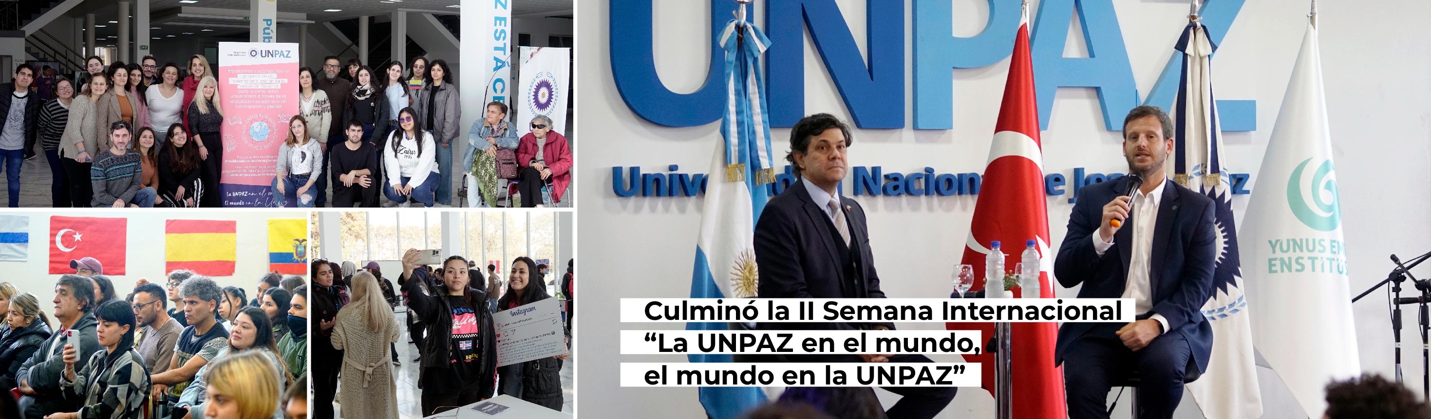 Culminó la II Semana Internacional "La UNPAZ en el mundo, el mundo en la UNPAZ”
