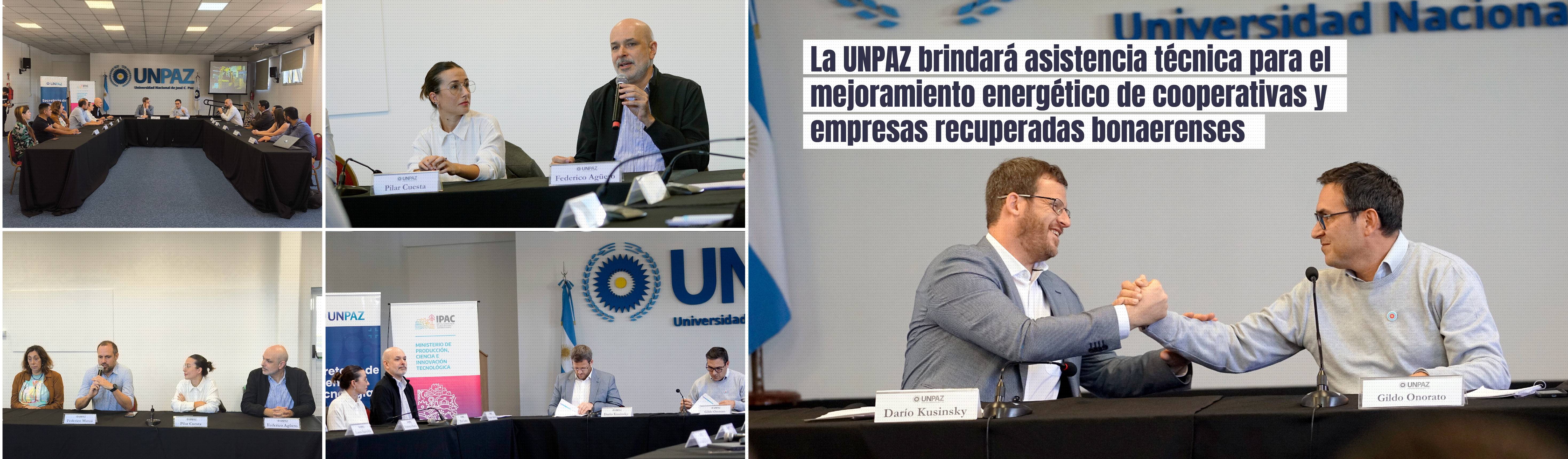 La UNPAZ brindará asistencia técnica para el mejoramiento energético de cooperativas y empresas recuperadas bonaerenses