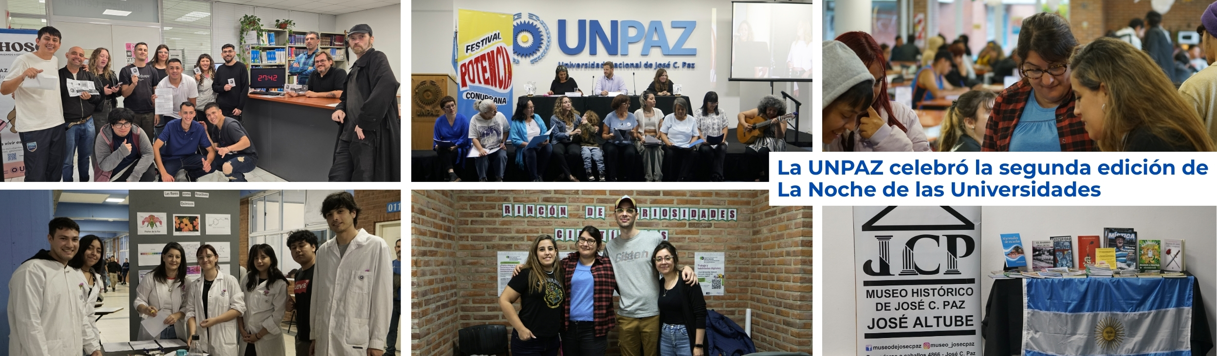 La UNPAZ celebró la segunda edición de La Noche de las Universidades 