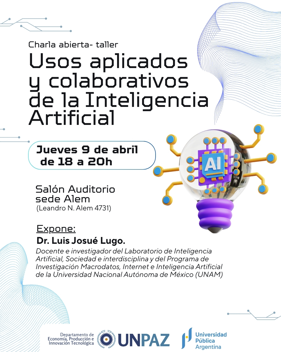 Usos aplicados y colaborativos de la Inteligencia Artificial - UNPAZ 