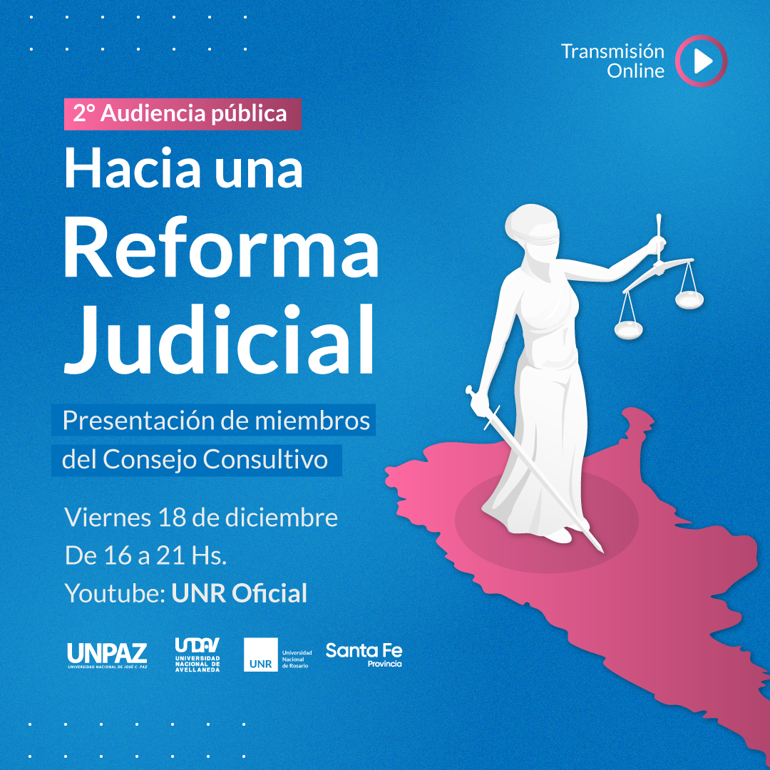 AUDIENCIA PÚBLICA VIRTUAL “HACIA UNA REFORMA JUDICIAL”