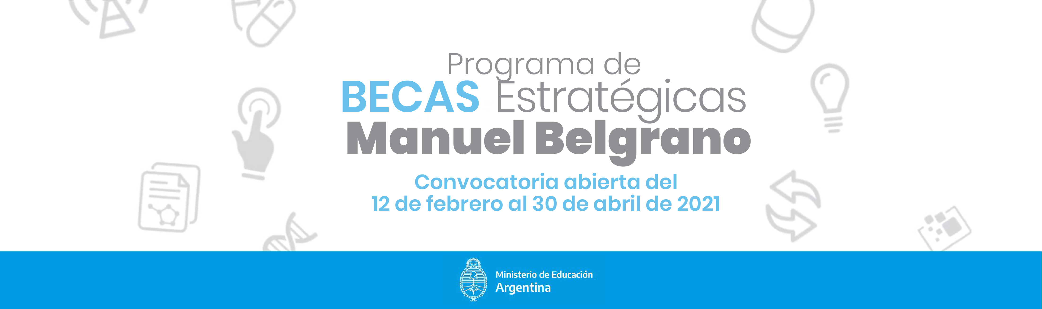 Becas Estratégicas Manuel Belgrano 2021 UNPAZ