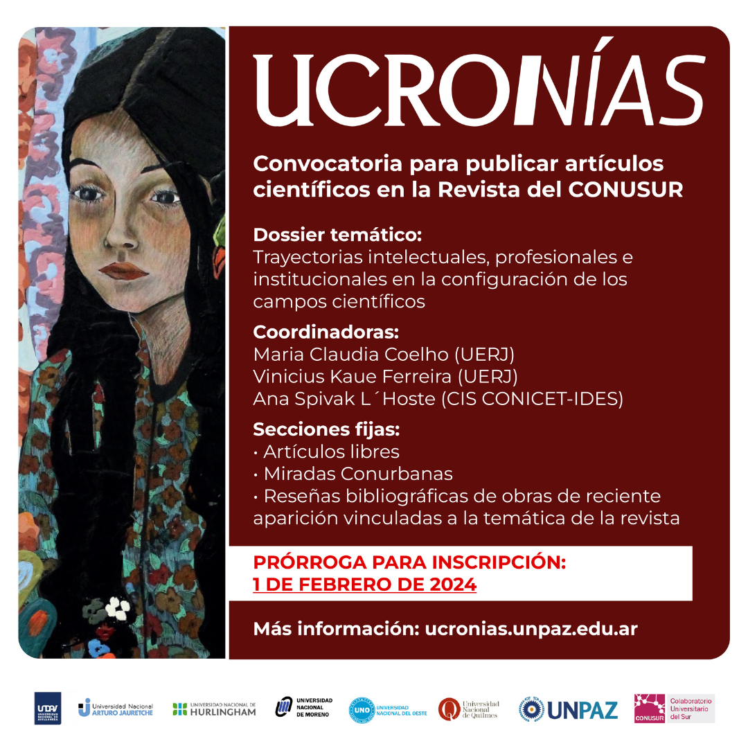 CONVOCATORIA UCRONIAS - UNPAZ