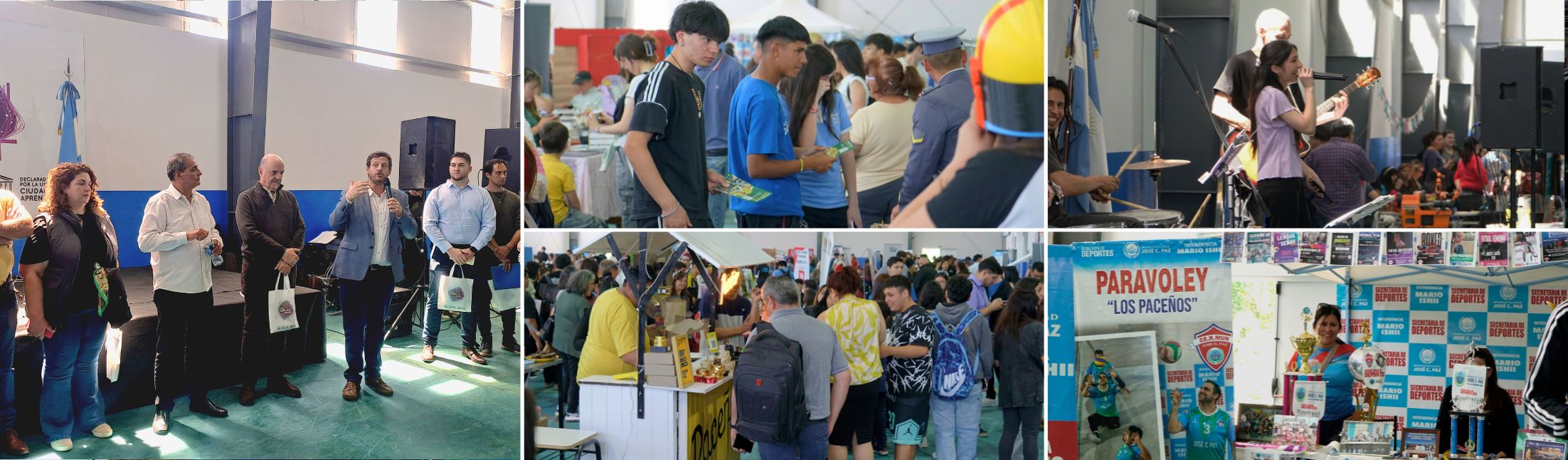Investigadores de la UNPAZ dialogaron sobre universidad, producción y trabajo en la Expo Empleo de José C. Paz