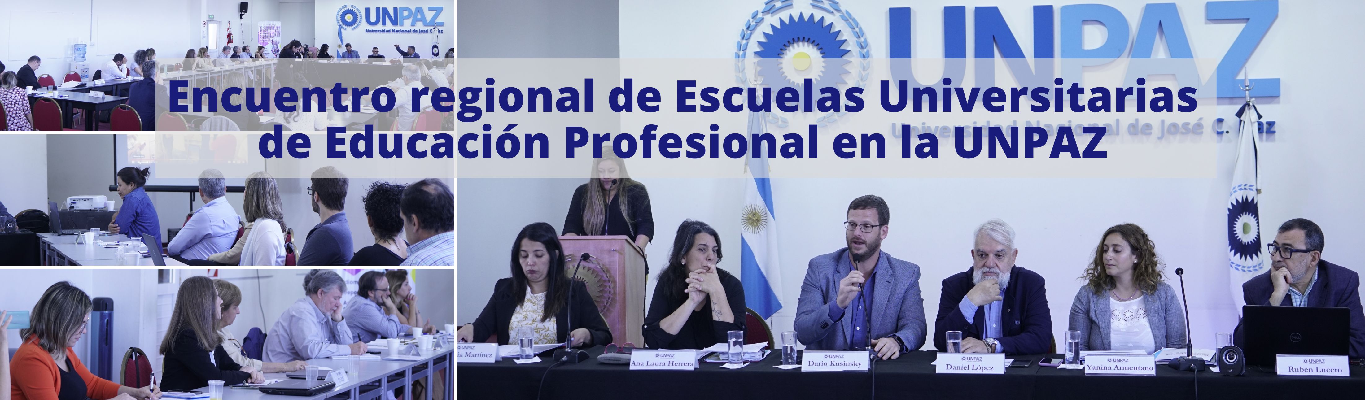 Encuentro regional de Escuelas Universitarias de Educación Profesional en la UNPAZ