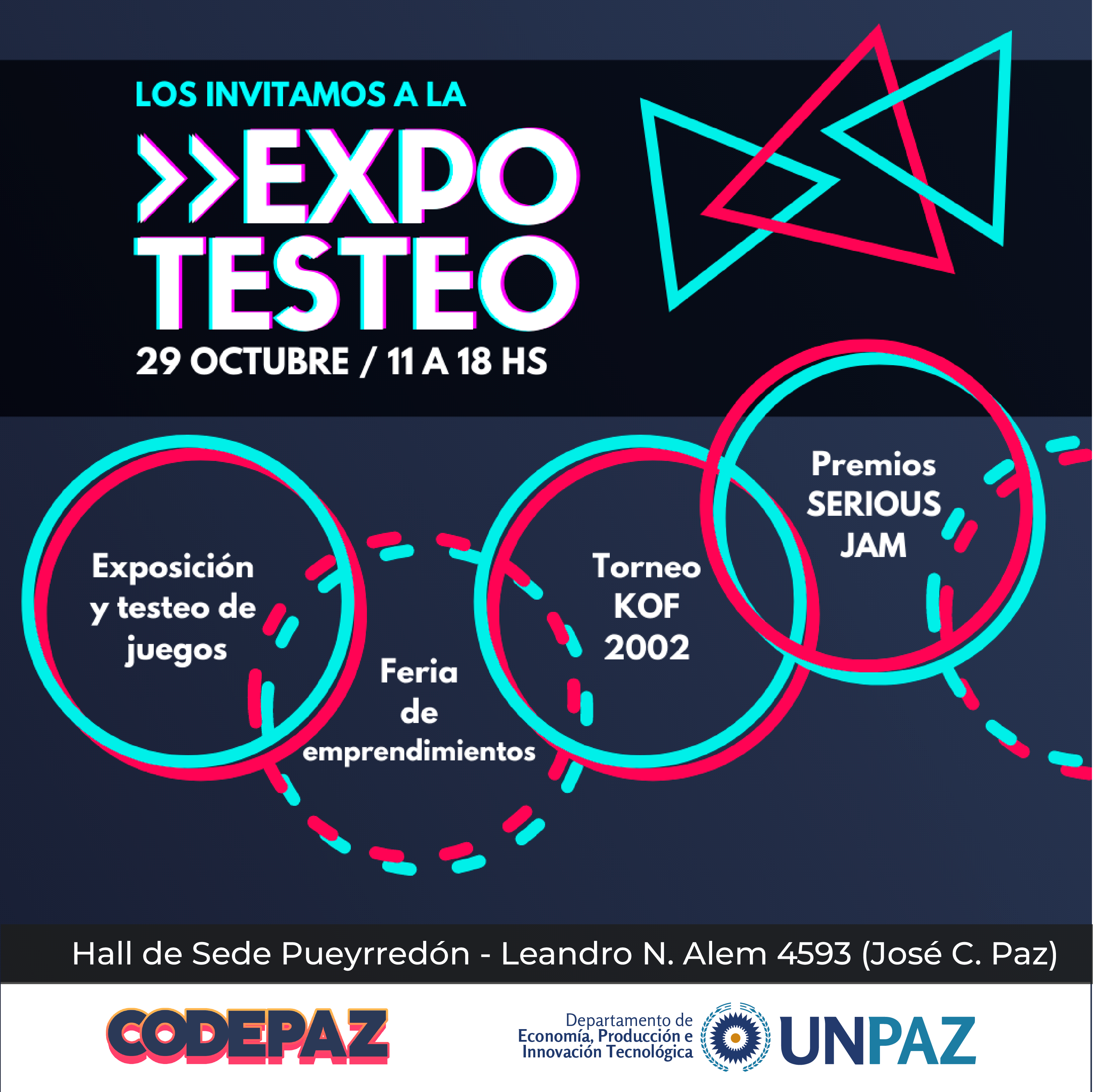 EXPO TESTEO - UNPAZ