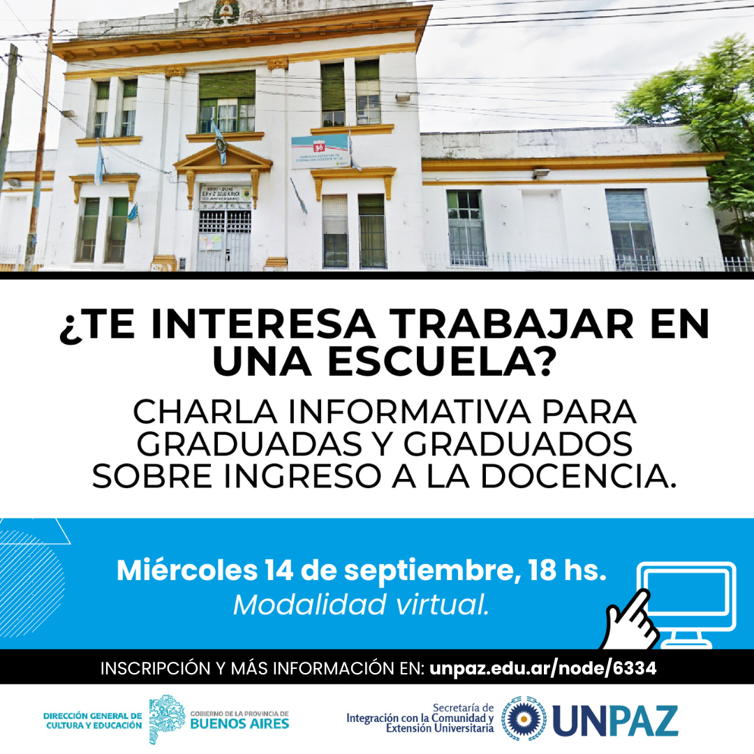 CHARLA INFORMATIVA SOBRE EL INGRESO A LA DOCENCIA