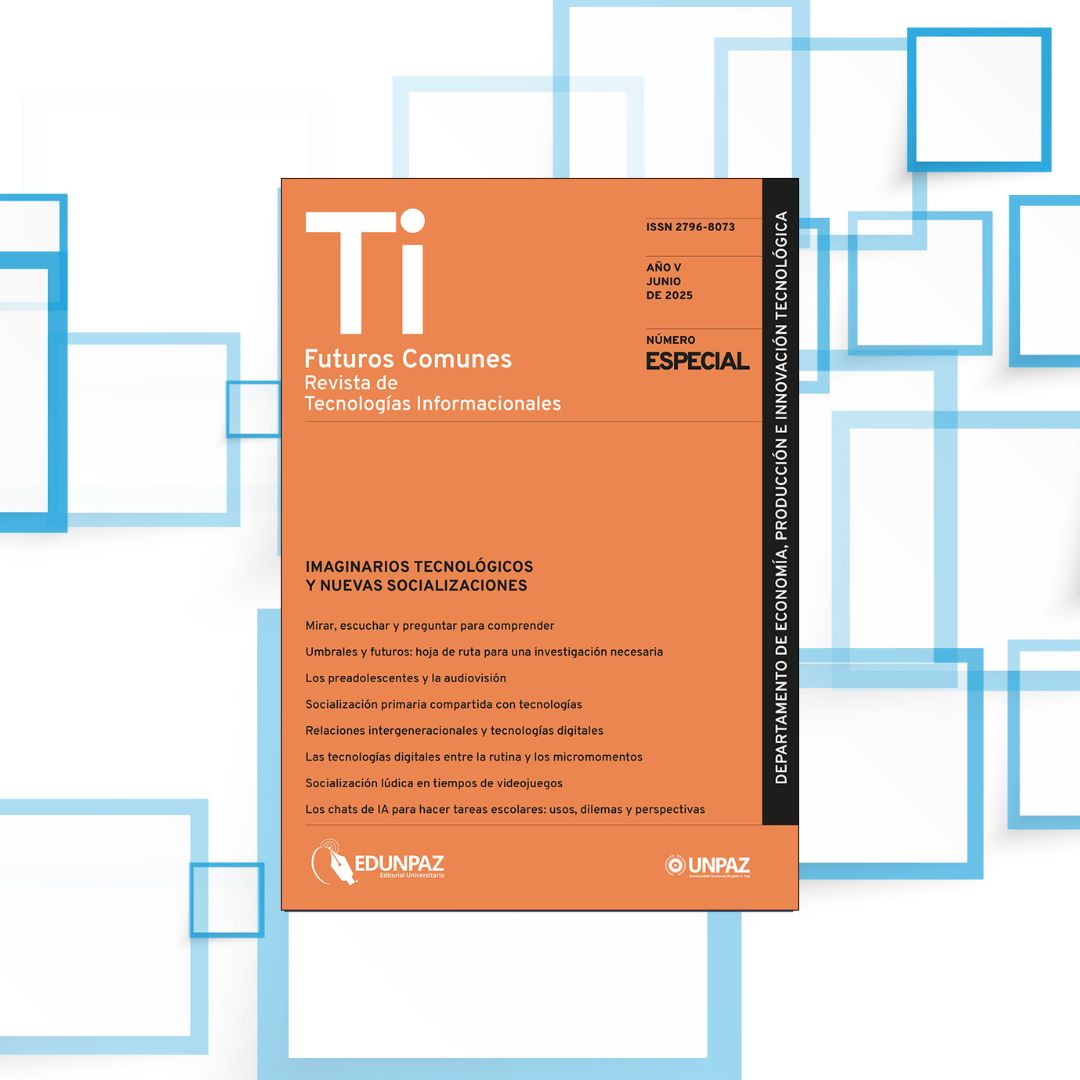 “Imaginarios tecnológicos y nuevas socializaciones”, tema del número especial de “Ti. Futuros Comunes”