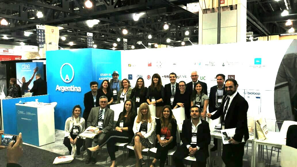 La UNPAZ participó de la Feria NAFSA 2018