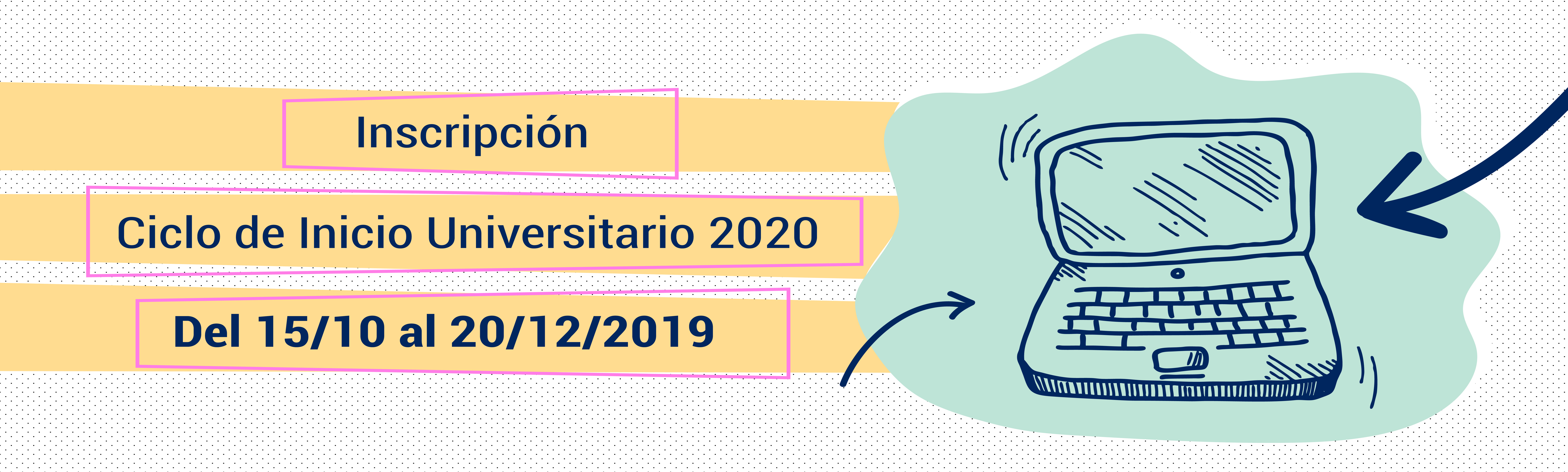 Inscripción 2020