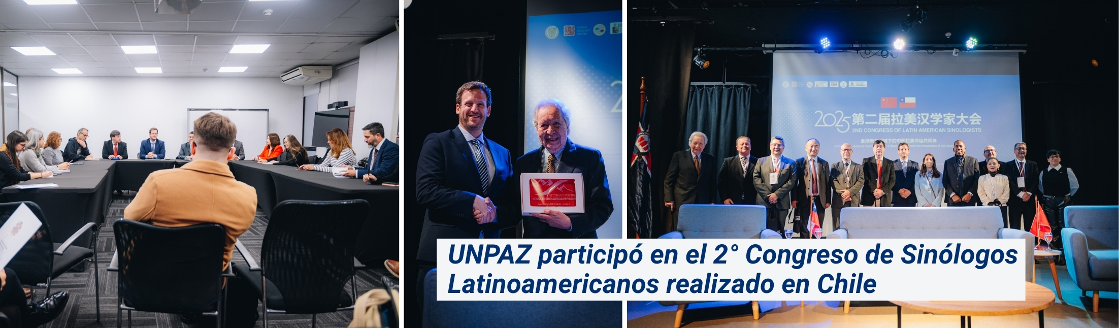 UNPAZ participó en el 2° Congreso de Sinólogos Latinoamericanos realizado en Chile