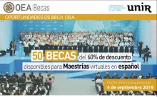 Becas de posgrados virtuales (OEA-UNIR)