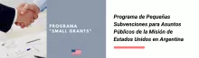 Programa Small Grants