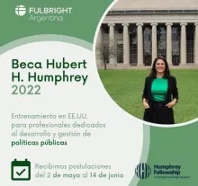 BECA FULBRIGHT HUBERT H. HUMPHREY - UNPAZ