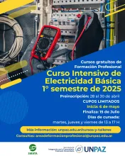 Curso gratuito de electricidad básica - UNPAZ