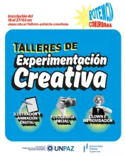 Inscripción abierta a Talleres de Experimentación Creativa