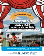 Ensayo abierto del Taller de Teatro Popular y Comunitario: "Josepa 78"