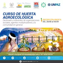 Curso de Huerta Agroecológica.