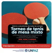 Torneo de Tenis de Mesa